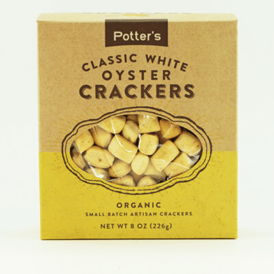 Classic Oyster Crackers, Potter&#39;s Organics-8oz