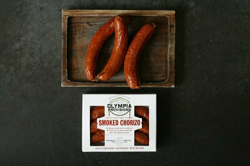 Smoked Chorizo, Olympia Provisions-12oz