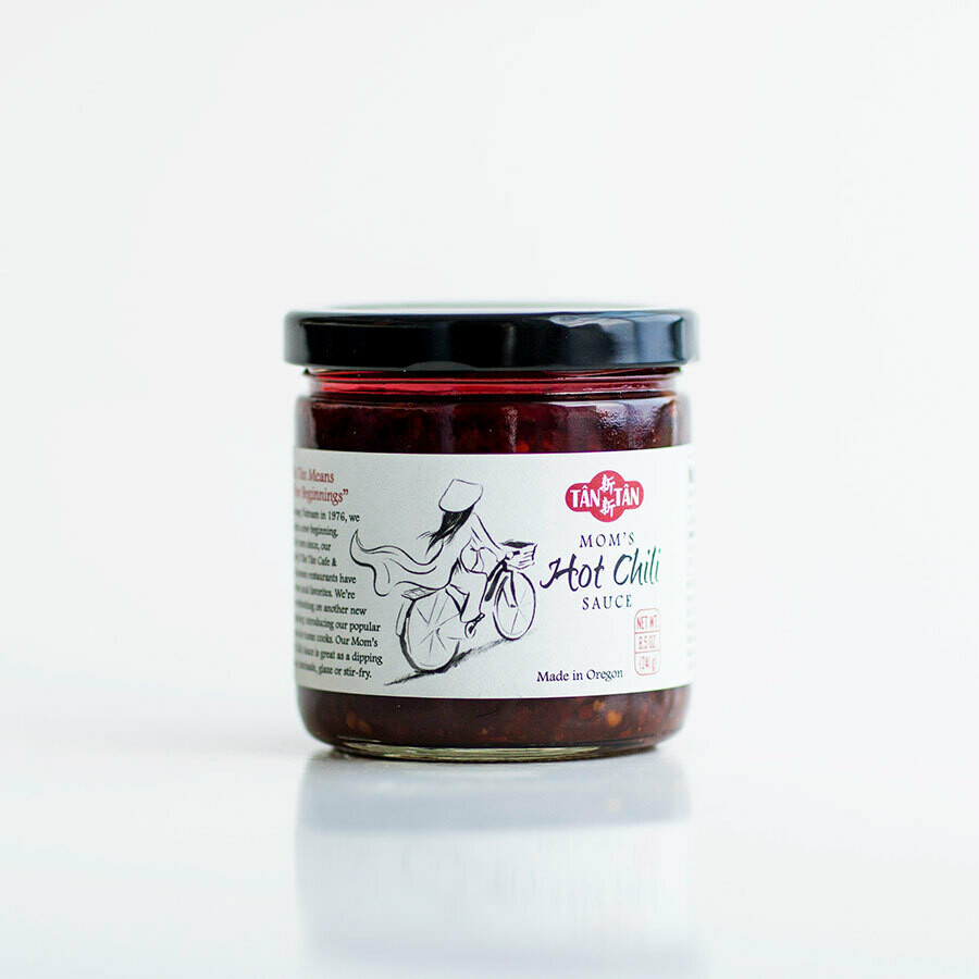 Mom&#39;s Hot Chili Sauce, Tân Tân Foods-8.5oz
