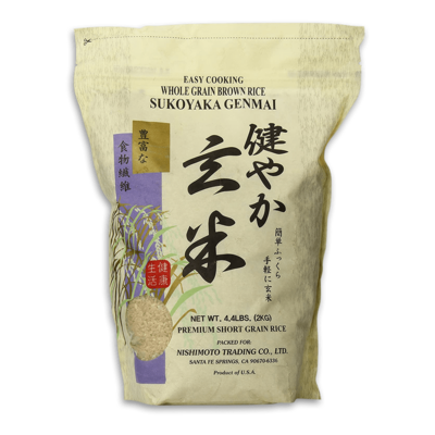 Brown Rice, Sukoyaka Genmai-4.4#