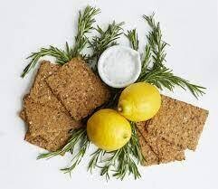 Rosemary &amp; Lemon Knekkebrød, Norwegian Baked