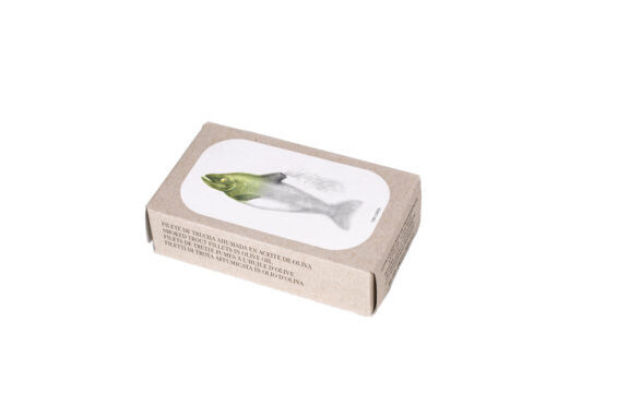 Smoked Trout FIllets in OO, José Gourmet-105g
