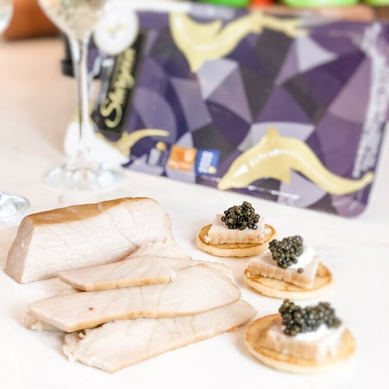 Hot Smoked Sturgeon, Tsar Nicoulai -8oz