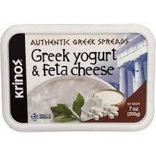Greek Yogurt &amp; Feta Spread, Krinos-7oz