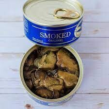 Smoked Oysters, Ekone Oyster Co-3oz