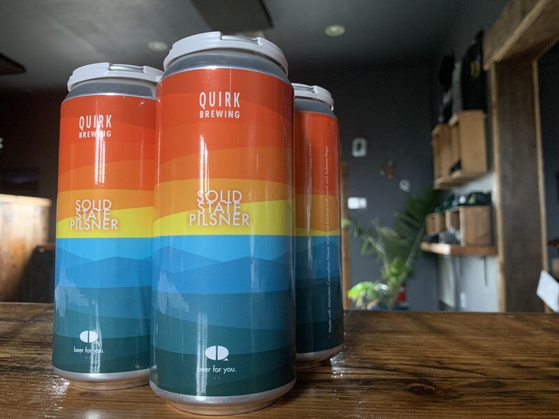 Solid State Pilsner, Quirk Brewing-4pk