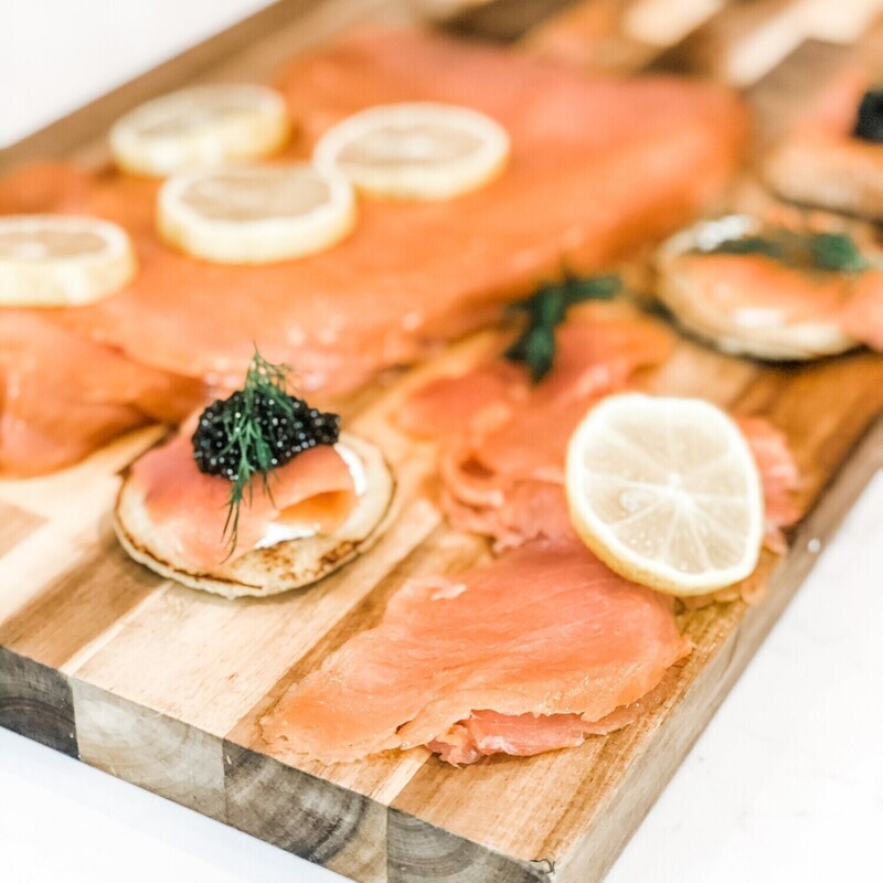 Cold Smoked Salmon, Tsar Nicoulai