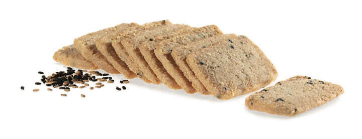 Black &amp; White Sesame Savory Biscuit, Lark