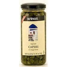 Capers, Krinos-16oz