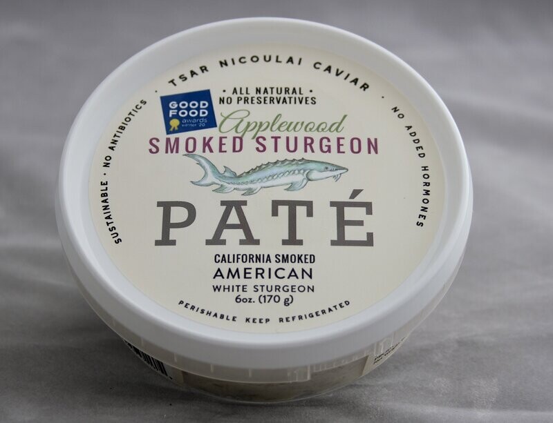 Smoked Sturgeon Pâté, Tsar Nicoulai-6oz