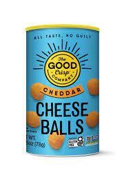 Cheddar Cheese Balls, The Good Crisp Co