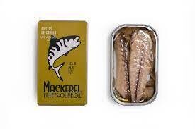 Mackerel Fillets in OO, Ati Manel-125g