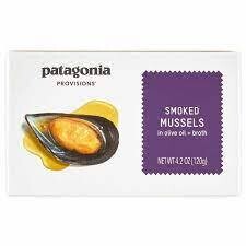 Smoked Mussels, Patagonia-4.2oz