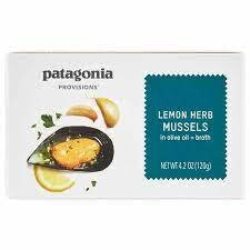 Lemon Herb Mussels, Patagonia-4.2oz