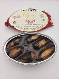 Stuffed Squid in Ink 6/8, Conservas de Cambados-111g
