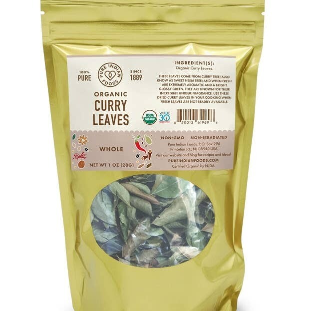 Curry Leaves (Organic), Pure Indian Foods-1oz