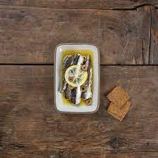 Lemon Olive White Anchovies, Patagonia-4.2oz