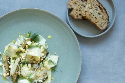 The Nordic Sardine No. 1, Smoked w/Heather &amp; Chamomile, Fangst-100g