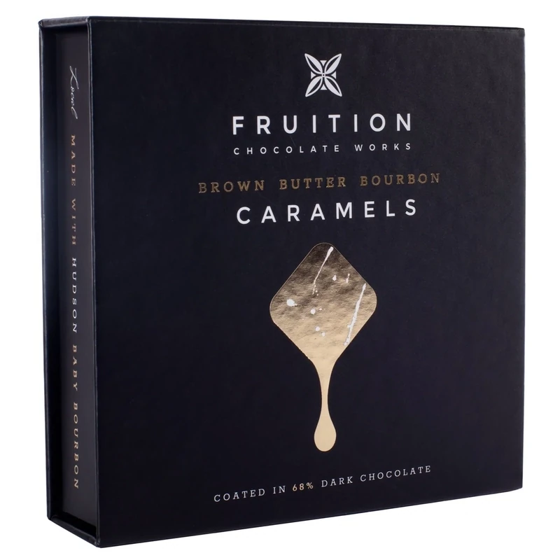 Brown Butter Bourbon Caramels, Fruition-2.8oz