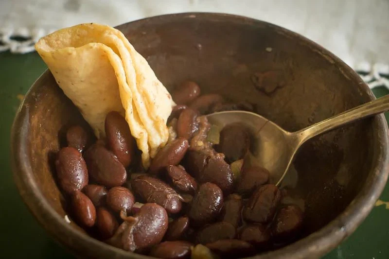 Ayocote Morado Bean, Rancho Gordo-1lb