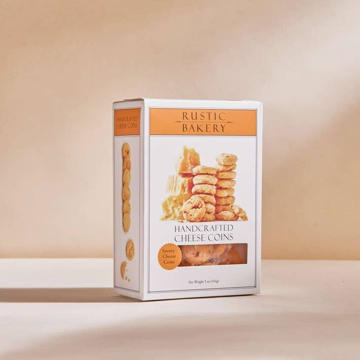 Savory Cheese Coins, Rustic Bakery