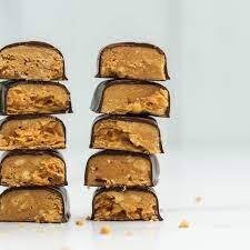 Nutty Chocolate Covered Peanut Butter Flake Candy, Tom Bumble-1.2oz
