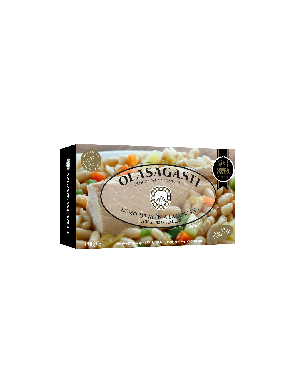 Tuna Fillets w/White Bean, Olasagasti-200g
