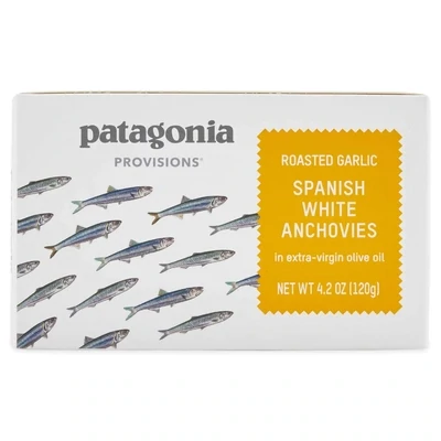 Spanish Roasted Garlic White Anchovies, Patagonia-4.2oz