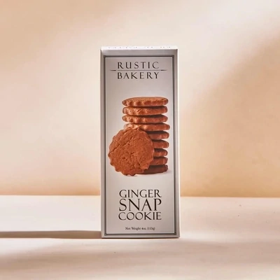 Ginger Snap Cookies, Rustic Bakery