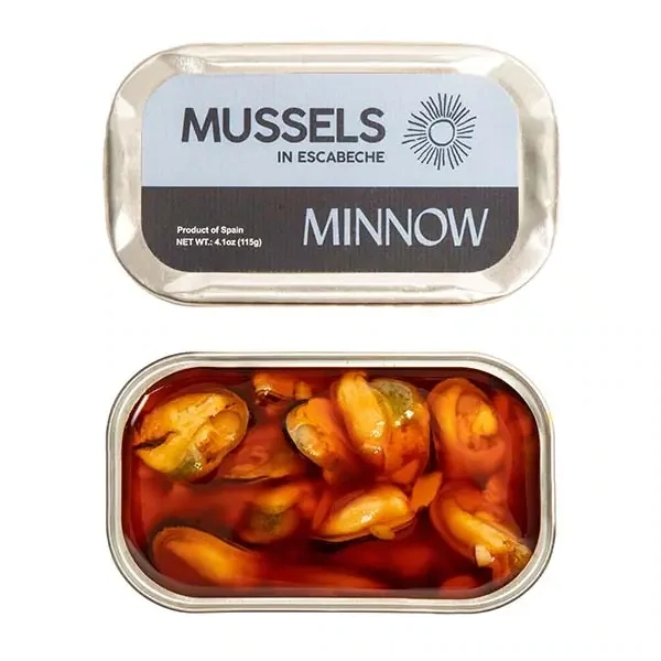 Mussels in Escabeche, Minnow-4.1oz