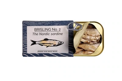 The Nordic Sardine No. 2, Smoked Over Beechwood, Fangst-100g