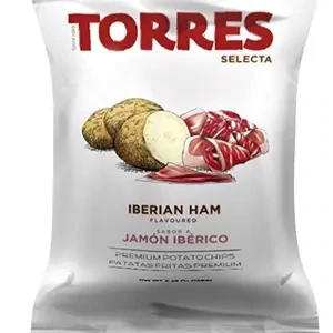 Iberian Ham Potato Chips, Torres-150g