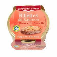 Rillettes of Salmon w/ Lemon &amp; Dill, Les Mouettes-125g
