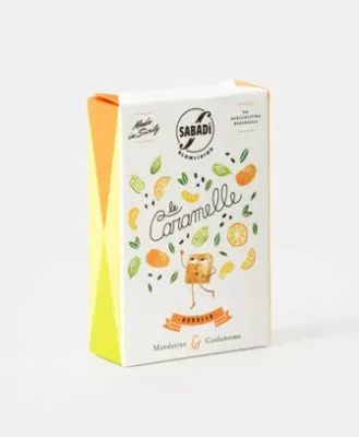 Dedella Hard Candy w/ Orange Blossom Honey, Mandarin, &amp; Cardamom, Sabadi-40g