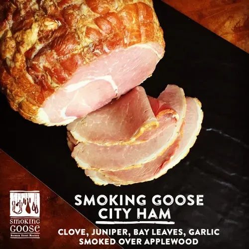 Half City Ham (Boneless), Smoking Goose-4-5#avg