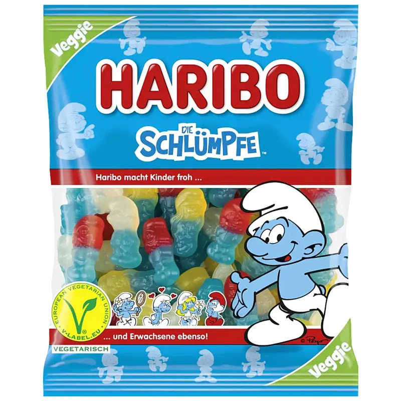 Die Schuluempfe Smurfs (Germany), 100g- Haribo