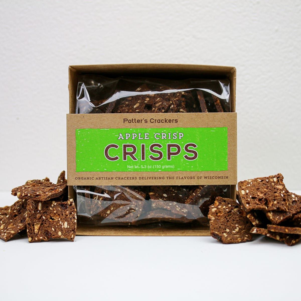 Artisan Crisps Apple, Potter&#39;s Organic