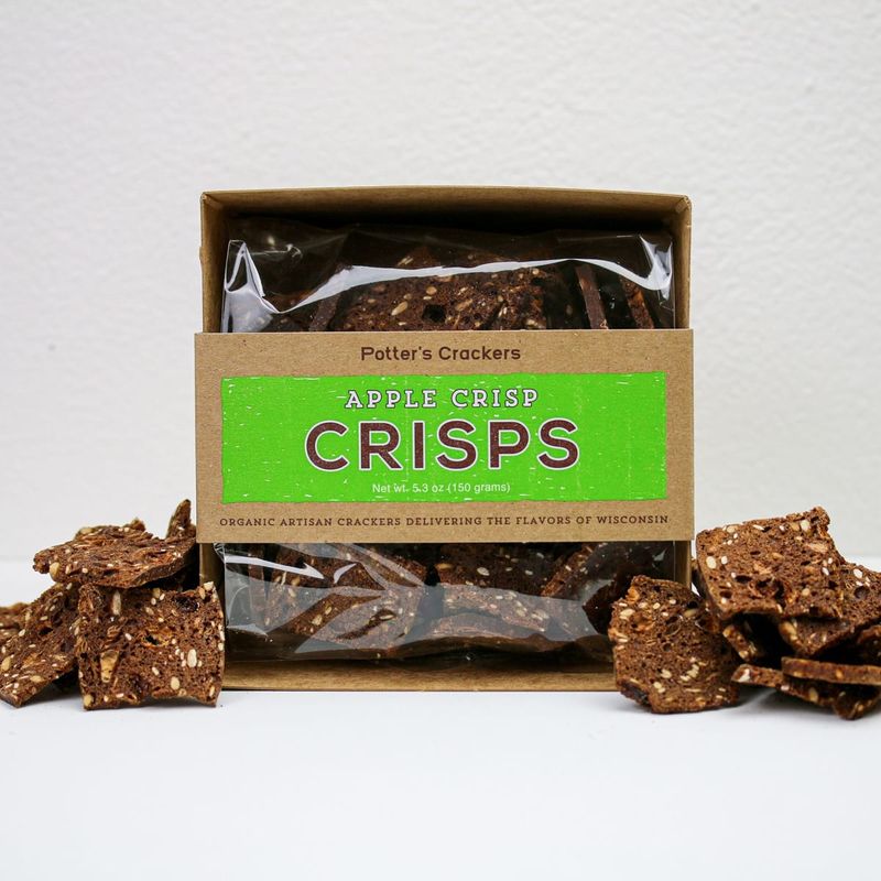 Artisan Crisps Apple, Potter&#39;s Organic