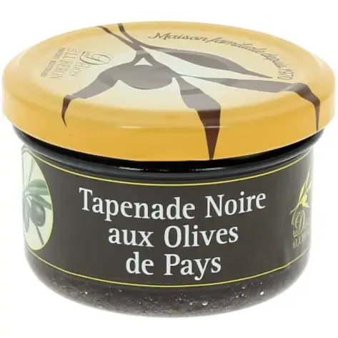 Black Olive Tapenade, Délices du Luberon-90g