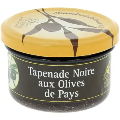 Black Olive Tapenade, Délices du Luberon-90g