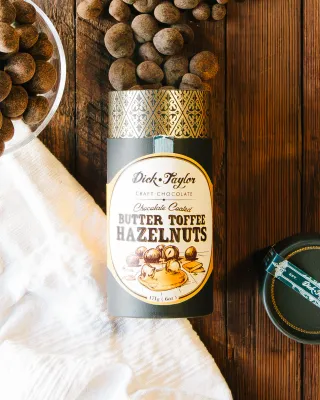 Butter Toffee Hazelnuts, Dick Taylor-6oz