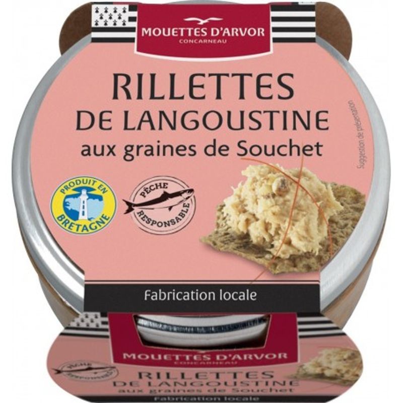 Langoustines Rillettes w/ Tigernuts, Les Mouettes d&#39;Arvor
