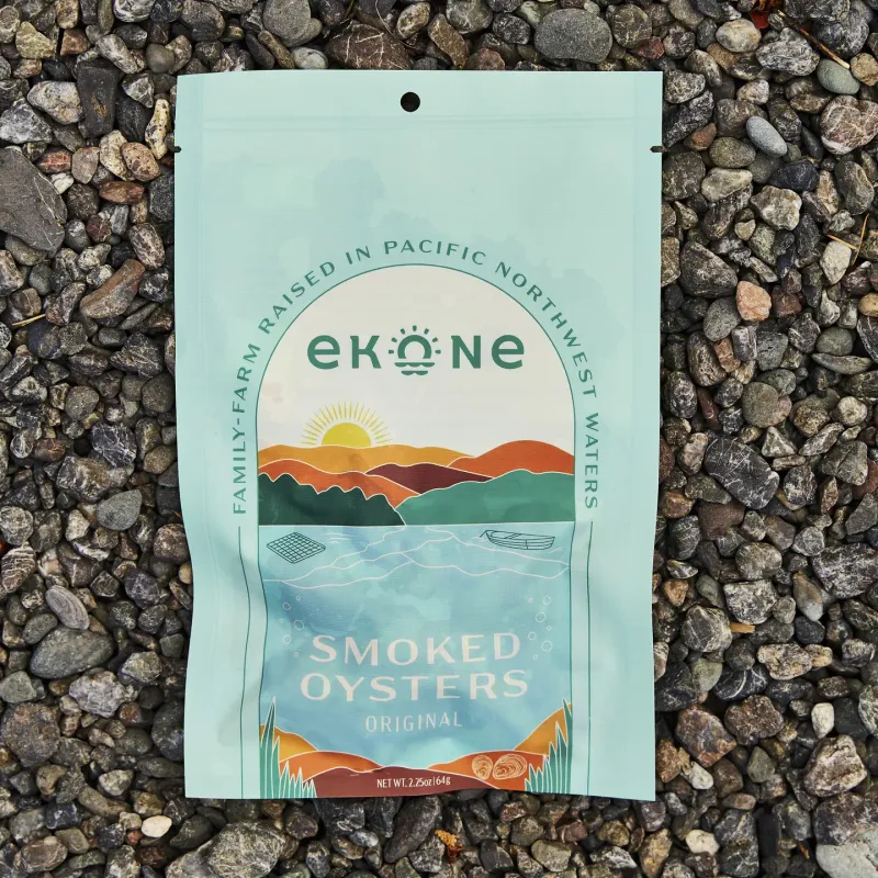 Original Smoked Oyster, Ekone- 2.25oz Pouches