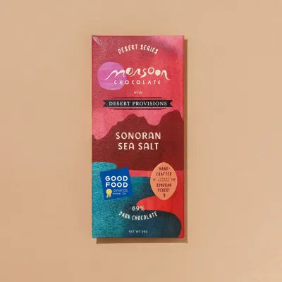 Sonoran Sea Salt Dark Chocolate 69%, Monsoon-50g