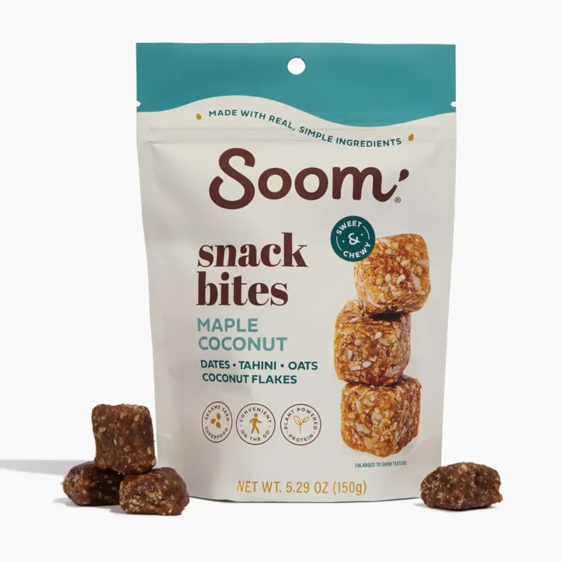 Maple Coconut Snack Bites, Soom
