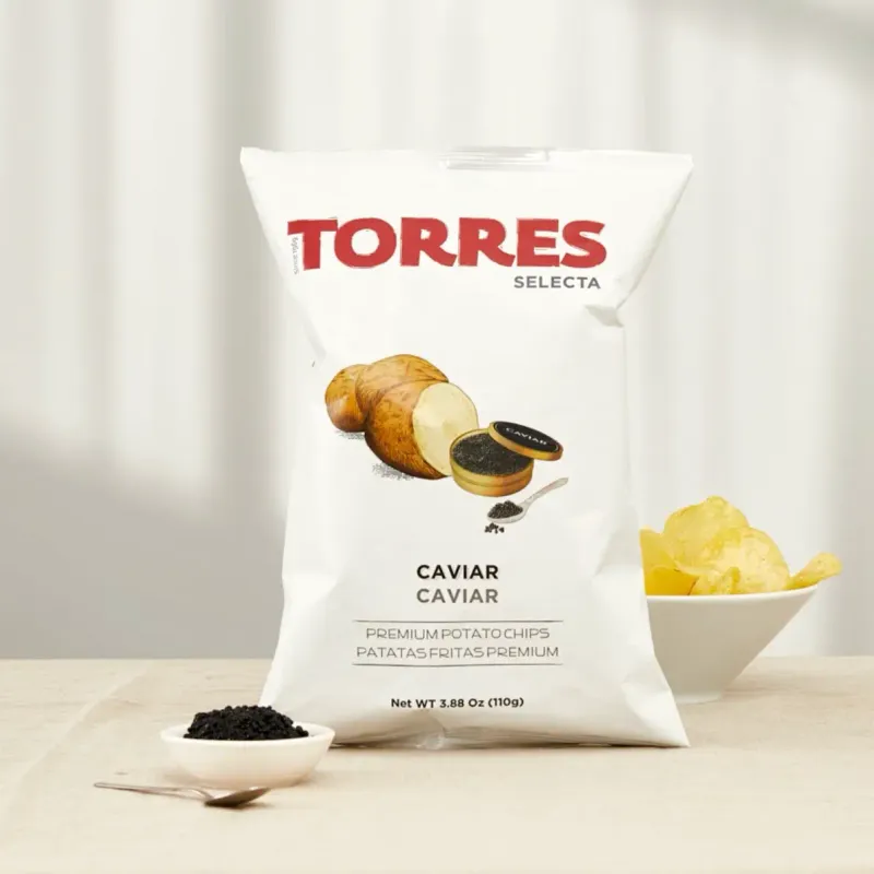 Caviar Potato Chips, Torres-150g