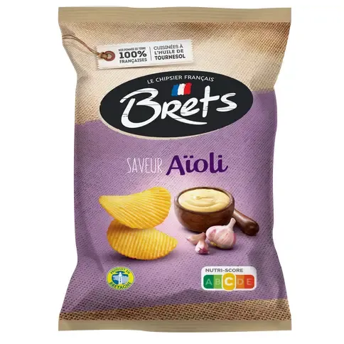 Aioli Chips, Brets-125g