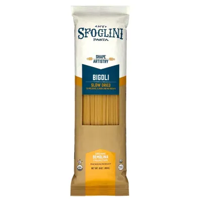 Bigoli, Organic Durum Semolina Pasta, Sfoglini