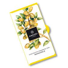 Mandorie Dark Chocolate w/ Almonds, Amedei-50g