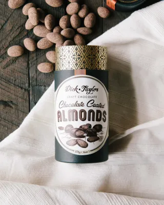 Chocolate Coated Almonds, Dick Taylor-6oz